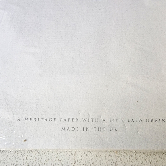 Paperchase Inscription A5 120mg Pad of Paper. 40 Sheets of White Texture Paper. - Picture 5 of 7